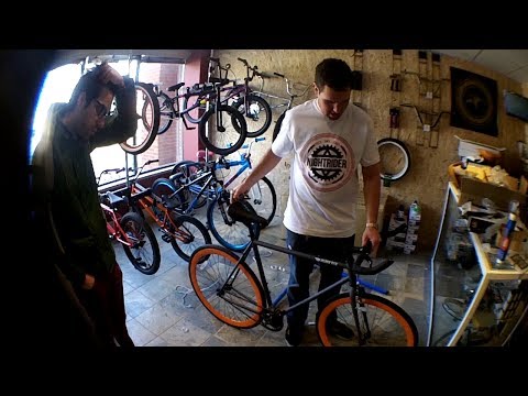 Pure Fix "The Papa" Fixed Gear Unboxing @ Harvester Bikes in Ontario, Canada
