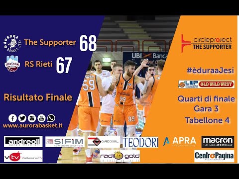 The Supporter Jesi - Real Sebastiani Rieti 68-67, gli highlights