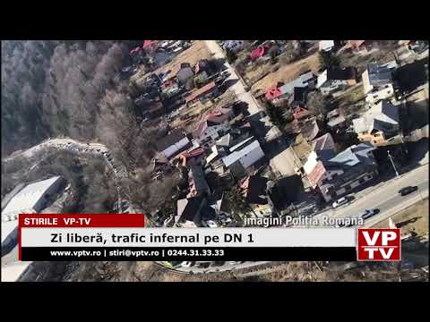 Zi liberă, trafic infernal pe DN 1