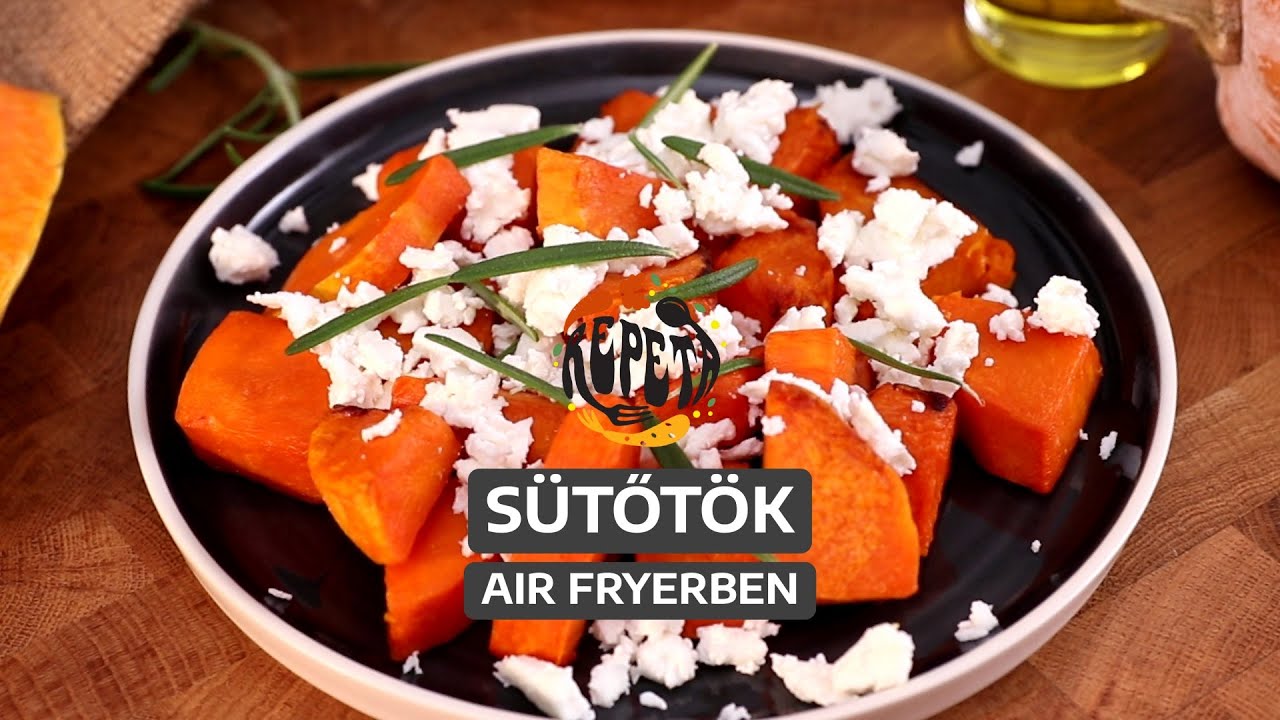 Sütőtök air fryerben | Repeta