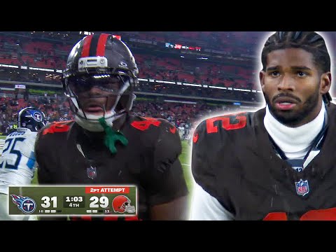 Perfect Timing From Shedeur Sanders? | Titans vs Browns INSANE Week 14 Ending