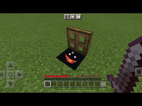 HOW TO MAKE A SECRET TRAPDOOR TO SCP-087 (The Stairwell) in Minecraft PE