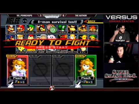 Versus Melee Weekly 12/20/15 - Winners Semis - Eliott (White Peach) vs Hungry Pigeon (Green)