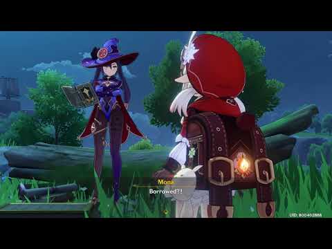 All Mona and Klee Cutscenes - Astrolabos Story Chapter