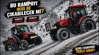 BU RAMPADA GÜÇLERİ YETECEK Mİ? CASE IH JX65E - CASE IH JX65C 