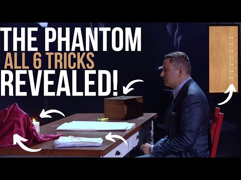 The Phantom Revealed on Semi Final BGT 2022 | Invisible Magician Britain's Got Talent Exposed