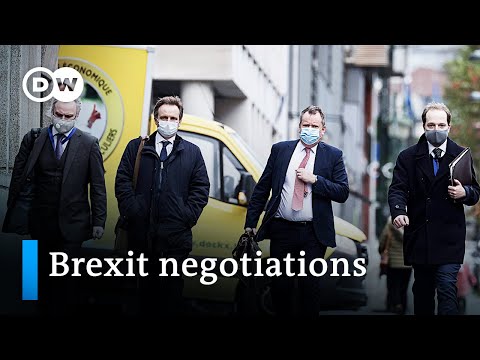 英國與歐盟之間的Brexit tade談判進入關鍵的最後階段｜DW新聞網 (Brexit tade talks between Britain and the EU enter crucial final stretch | DW News)