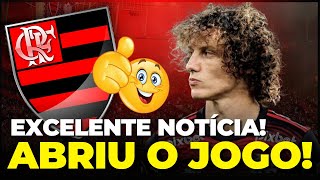 AGORA! David Luiz Abre o Jogo Sobre Renovação - Aqui é Flamengo - Notícias de Hoje do Flamengo