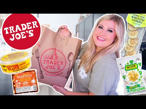 NEW AT TRADER JOE'S SUMMER SNACKS! HAUL & TASTE TEST