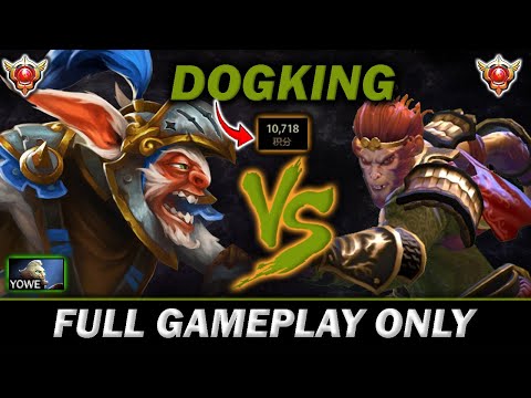Yowe let DOGKING mid, Current MMR 10718 DOGKING MEEPO VS GRANDMASTER MK! - Meepo Gameplay#856