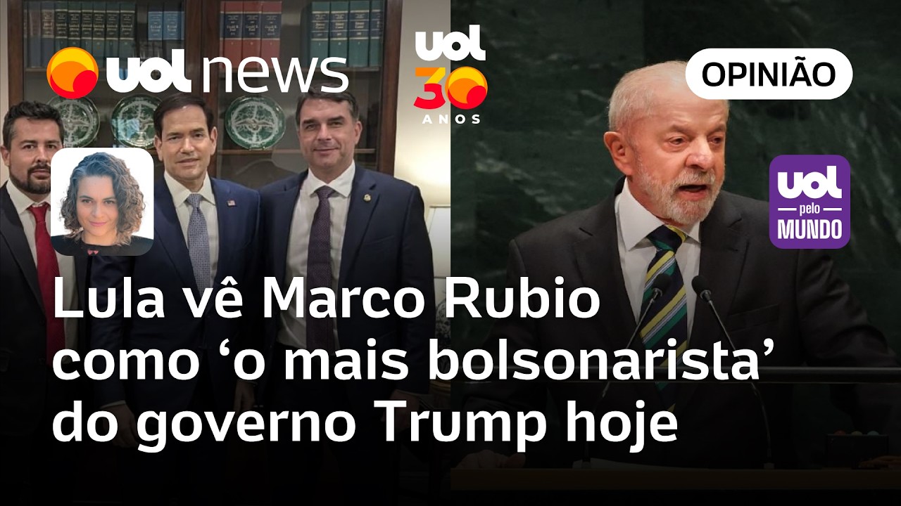 Lula vê Marco Rubio como 'o mais bolsonarista' do governo Trump hoje | Mariana Sanches