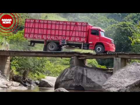 RADAR NEWS - Ponte na divisa da Bahia com Minas é interditada por risco estrutural