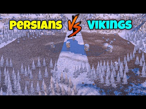 VALHALLA War 100,000 Vikings VS 100,000 Persian - Ultimate Epic Battle Simulator