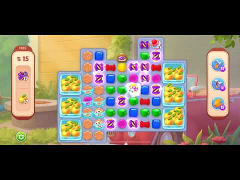 [Gameplay] Homescapes - Level 1125 (No Boosters)