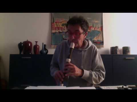 A.  Bova, Preludio e fuga n. 3 in do# magg.  for alto recorder
