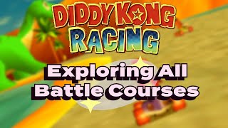 Diddy Kong Racing: Exploring All Battle Courses - Nostalgic Adventure in Nintendo 64 Classic!