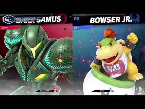 S@PS 85 Ultimate Singles - PsychoMyko(Dark Samus) vs matt(Bowser Jr/Palutena) Losers Quarters