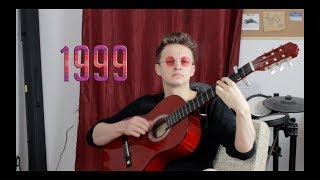 when you&#39;re messing around on your guitar but you accidentally teleported yourself to the year 1999