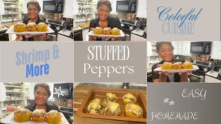 Stuffed Peppers with Shrimp