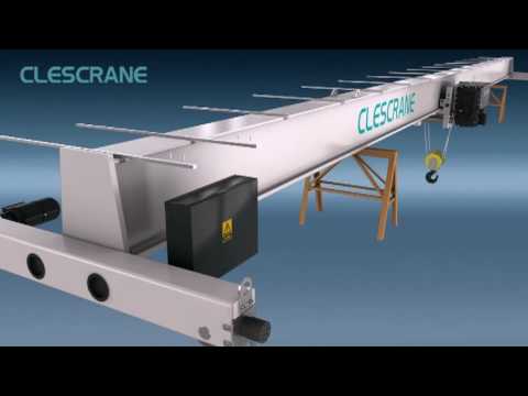 How to install clescrane single girder overhead crane