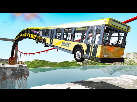 Articulated Bus Fails #2 - Beamng drive