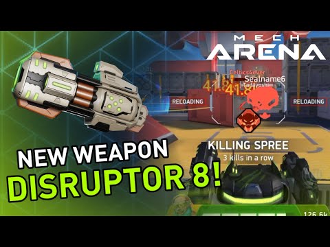 Is the NEW Disruptor 8 good on MD? • Redd | Mech Arena