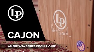 Video thumbnail for Latin Percussion Cajon Americana Series Kevin Ricard by GEWA Drums