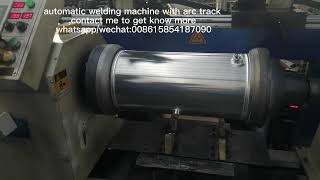 Lathe Type Giant Automatic CNC Welding Machine Gas Air Compressor Tank Welding Machine youtube video