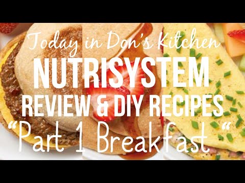 Nutrisystem Review & DIY Recipes "Breakfast"