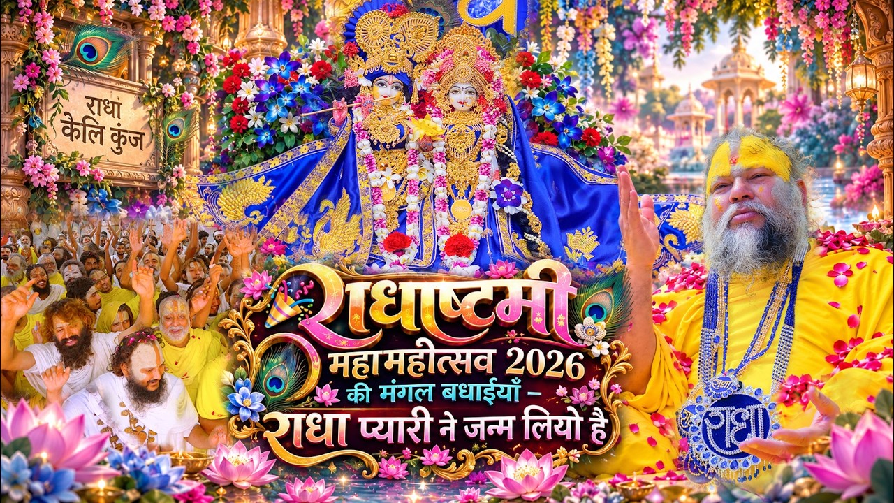 🎉 राधाष्टमी महामहोत्सव 2026 की मंगल बधाइयाँ – राधा प्या