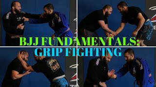 BJJ Fundamentals Grip Fighting