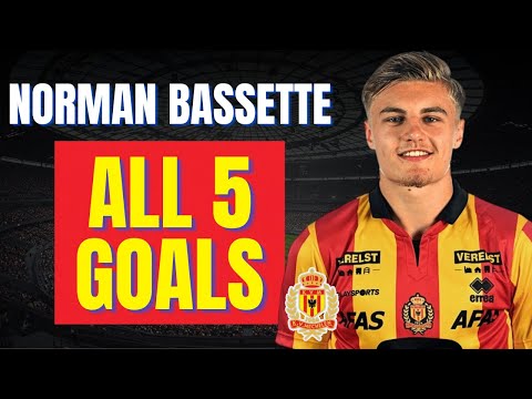 Norman Bassette - ALL 5 GOALS FOR KV MECHELEN | Skills & Highlights