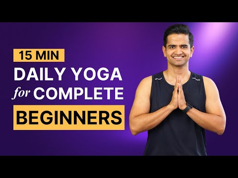 15 Min Daily Yoga for Complete Beginners | Morning Yoga | ‪@itsnaveensharma‬