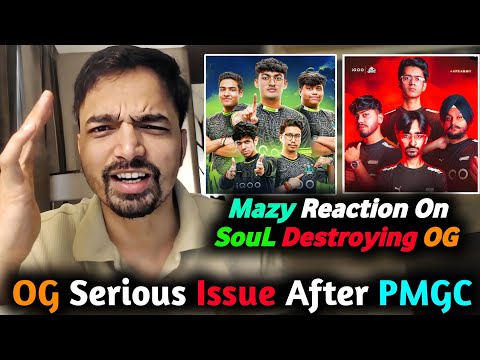 Mazy Shocked by SouL Brutal Destroyed OG in 4v4 Fight🥵 Mazy on OG Serious Issue & TR Rony🔥