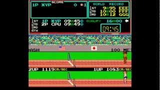 [ARCADE/MAME] Track & Field - Longplay / Playthrough (EASY) HQ