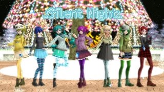 ❄.:[MMD] Yandere Simulator Christmas:.❄.:Silent Night:.❄Merry Christmas!❄