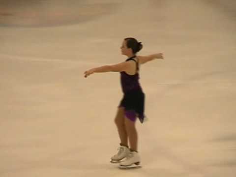 Lauren at Anaheim Ice Competition 2/13/2009... 1st place!