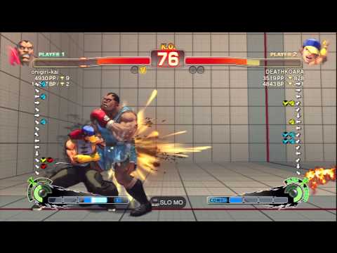 onigiri-kai (Balrog) Vs DEATHKOARA (Yun) SSF4 AE Ranked Matches - PSN
