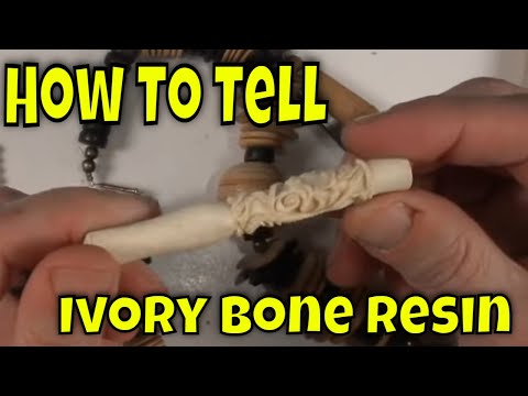 know how to tell if it's ivory or bone