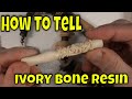 know how to tell if it's ivory or bone