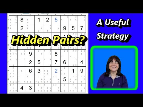 Hidden Pairs a.k.a. Hidden Matching Pairs – Solving a More Difficult Puzzle
