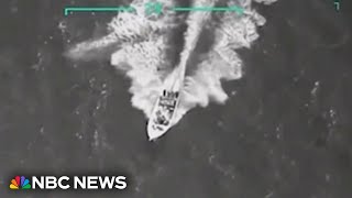 Trump says U.S. struck Venezuelan boat carrying 'massive amounts of drugs'