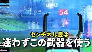 やばい!!!(やばいとは言ってない) - やっぱセンチネルの相棒はこの武器だわ | Apex Legends