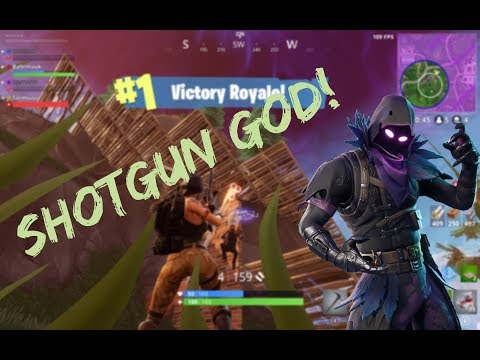 Fortnite moments - SHOTGUN GOD