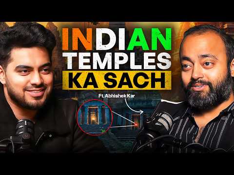 भारत के मंदिरों का सच | Abhishek Kar Reveals Shocking Facts & Mysteries About  Temples