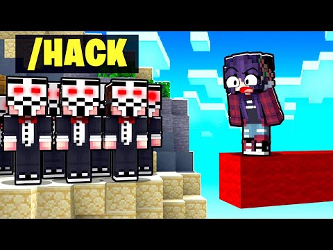 BEDWARS JOKES WITH HACKER BOTS - MINECRAFT ITA