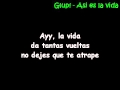 Glup así es la vida letra