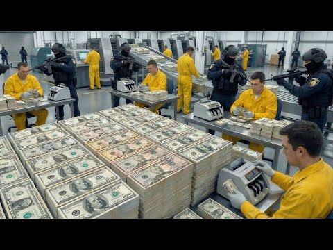 Inside the U.S. Currency Factory: How Dollar Bills Are Made Secure (Full Process)