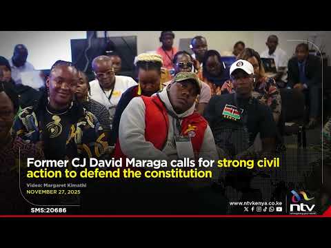Former CJ David Maraga calls for strong civil action to defend the constitution
