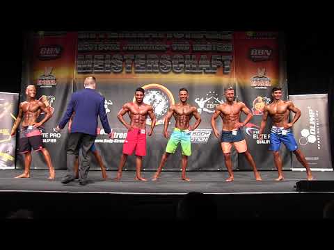 Junior Physique bis 178cm Finale @Int  Deutsche Junioren & Masters Meisterschaft 2017